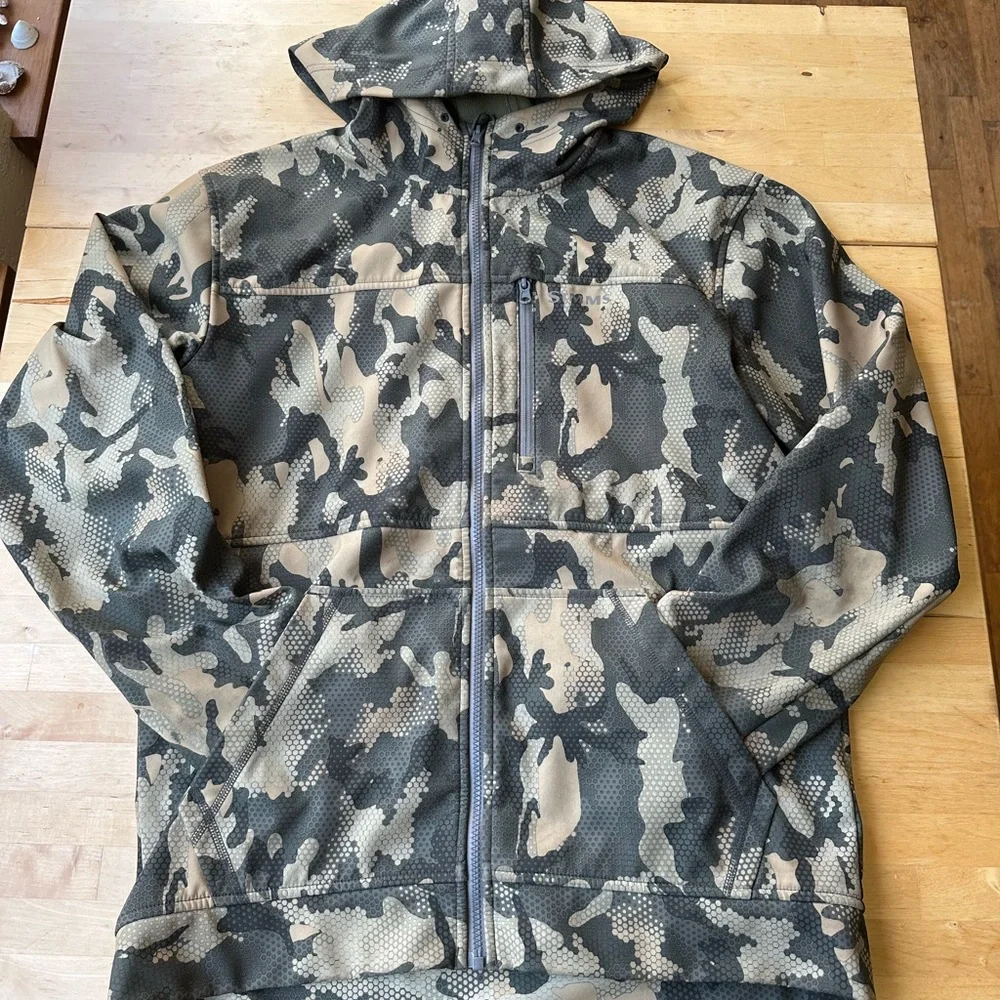 Simms Rogue Hoody Fishing Hunting Jacket Weatherproof - Picture 1 of 5